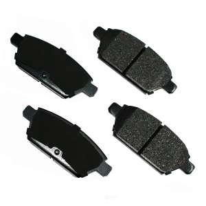 Akebono Performance™ Ultra-Premium Ceramic Rear Brake Pads for 2006 Mercury Milan - ASP1161