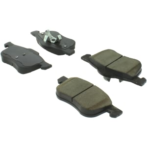 Centric Posi Quiet™ Extended Wear Semi-Metallic Front Disc Brake Pads for Renault - 106.07940