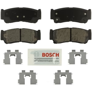 Bosch Blue™ Semi-Metallic Rear Disc Brake Pads for 2007 Hyundai Santa Fe - BE1297H