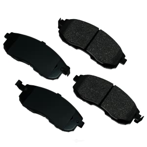 Akebono Pro-ACT™ Ultra-Premium Ceramic Front Disc Brake Pads for 2002 Infiniti G20 - ACT815