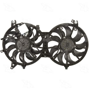 Four Seasons Dual Radiator And Condenser Fan Assembly for 2016 Infiniti QX70 - 76162