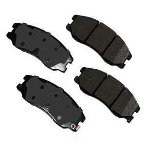 Akebono Performance™ Ultra-Premium Ceramic Front Brake Pads for 2008 Pontiac Torrent - ASP1264