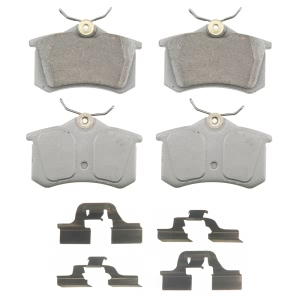 Wagner ThermoQuiet Ceramic Disc Brake Pad Set for Renault - QC340A