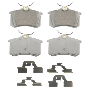 Wagner ThermoQuiet Ceramic Disc Brake Pad Set for 2002 Audi A8 Quattro - QC340A