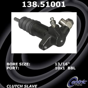 Centric Premium Clutch Slave Cylinder for 2005 Hyundai Accent - 138.51001