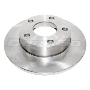 DuraGo Solid Rear Brake Rotor for 2001 Audi A4 Quattro - BR34167