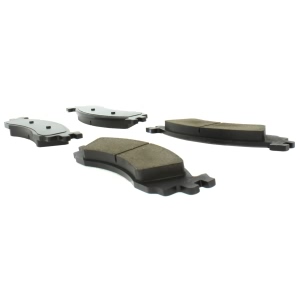 Centric Posi Quiet™ Extended Wear Semi-Metallic Front Disc Brake Pads for 2009 Ford Explorer Sport Trac - 106.11580