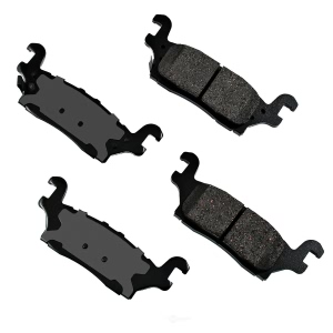 Akebono Pro-ACT™ Ultra-Premium Ceramic Rear Disc Brake Pads for 2010 Hummer H3T - ACT1120