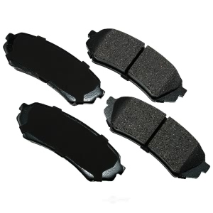 Akebono Proact Ultra Premium™ Ceramic Disc Brake Pad Kit for 2005 Lexus LX470 - ACT773