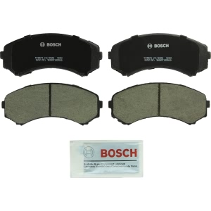 Bosch QuietCast™ Premium Ceramic Front Disc Brake Pads for 1993 Mazda MPV - BC550
