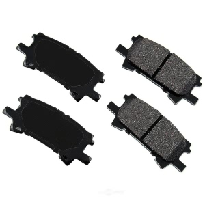 Akebono Pro-ACT™ Ultra-Premium Ceramic Rear Disc Brake Pads for Lexus RX330 - ACT996