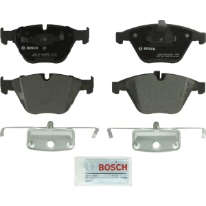 Bosch QuietCast™ Premium Organic Front Disc Brake Pads for 2007 BMW 550i - BP918