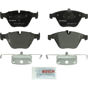 Bosch QuietCast™ Premium Organic Front Disc Brake Pads for 2007 BMW 650i - BP918