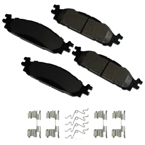Akebono Pro-ACT™ Ultra-Premium Ceramic Front Disc Brake Pads for 2012 Lincoln MKT - ACT1508