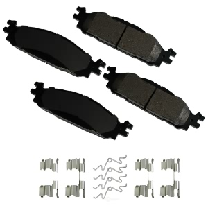 Akebono Pro-ACT™ Ultra-Premium Ceramic Front Disc Brake Pads for 2009 Lincoln MKS - ACT1508