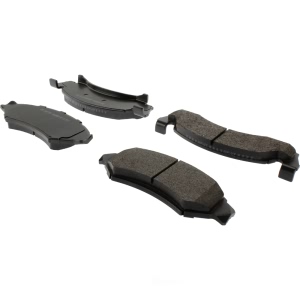 Centric Posi Quiet™ Extended Wear Semi-Metallic Front Disc Brake Pads for 1992 Ford Bronco - 106.03750