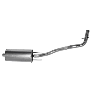 Walker Quiet Flow Stainless Steel Oval Aluminized Exhaust Muffler And Pipe Assembly for 1995 Toyota Tacoma - 47742
