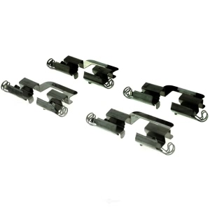 Centric Posi Quiet™ Semi-Metallic Rear Disc Brake Pads for 2010 Audi A4 Quattro - 104.13860