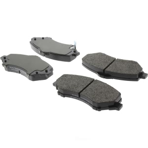 Centric Posi Quiet™ Extended Wear Semi-Metallic Front Disc Brake Pads for Dodge Nitro - 106.12730