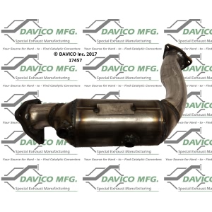 Davico Direct Fit Catalytic Converter for 2011 Audi A8 Quattro - 17457