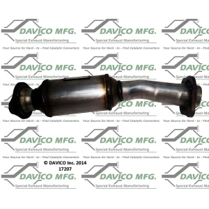 Davico Direct Fit Catalytic Converter for 2012 Toyota Sienna - 17207