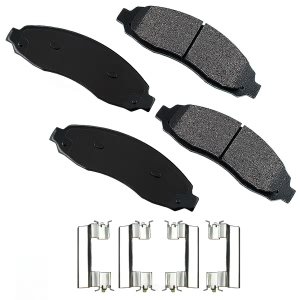 Akebono Pro-ACT™ Ultra-Premium Ceramic Front Disc Brake Pads for 2003 Dodge Dakota - ACT962