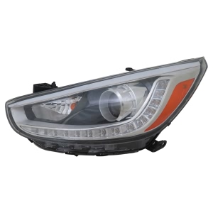TYC Driver Side Replacement Headlight for 2017 Hyundai Accent - 20-9684-00-9