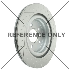 Centric Premium™ OE Style Slotted Brake Rotor for 2017 Mini Cooper Clubman - 126.34179