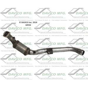 Davico Direct Fit Catalytic Converter and Pipe Assembly for 2005 Mercedes-Benz E55 AMG - 18556