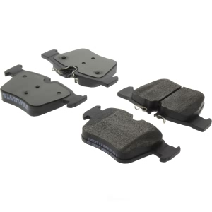 Centric Posi Quiet™ Semi-Metallic Rear Disc Brake Pads for Mercedes-Benz C450 AMG - 104.18720