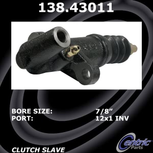 Centric Premium Clutch Slave Cylinder for Isuzu - 138.43011