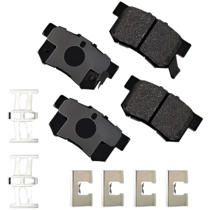 Akebono Performance™ Ultra-Premium Ceramic Rear Brake Pads for Honda Element - ASP536A