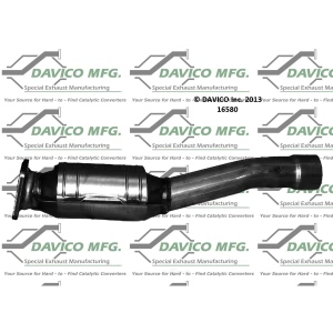 Davico Direct Fit Catalytic Converter and Pipe Assembly for 1992 Chevrolet Corvette - 16580
