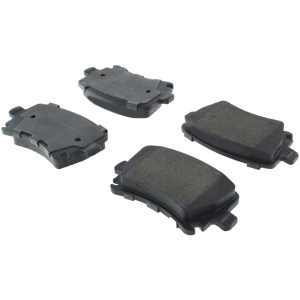 Centric Premium™ Semi-Metallic Brake Pads With Shims And Hardware for 2008 Audi TT Quattro - 300.11081
