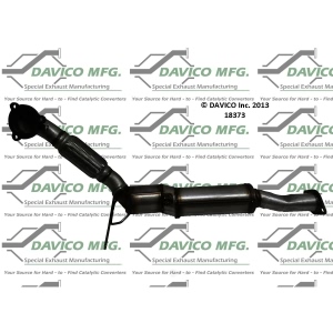Davico Direct Fit Catalytic Converter for 2002 Volvo V70 - 18373