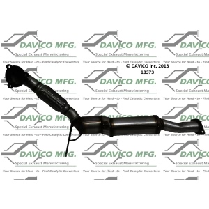 Davico Direct Fit Catalytic Converter for Volvo S60 - 18373