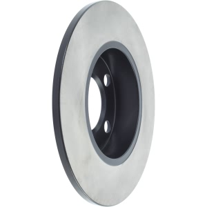 Centric Premium Solid Rear Brake Rotor for 2003 Audi TT - 125.33057