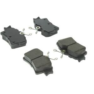 Centric Posi Quiet™ Extended Wear Semi-Metallic Rear Disc Brake Pads for 2000 Ford Mustang - 106.06270
