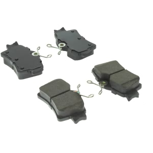 Centric Posi Quiet™ Extended Wear Semi-Metallic Rear Disc Brake Pads for 1997 Ford Mustang - 106.06270
