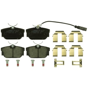 Bosch EuroLine™ Semi-Metallic Rear Disc Brake Pads for 2000 Volkswagen EuroVan - 0986494051