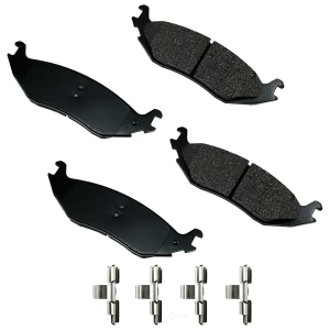 Akebono Performance™ Ultra-Premium Ceramic Rear Brake Pads for 2017 Ram 1500 - ASP898A