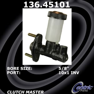 Centric Premium Clutch Master Cylinder for Mazda RX-7 - 136.45101