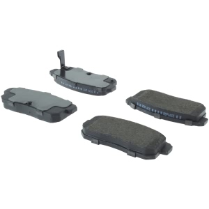 Centric Posi Quiet™ Semi-Metallic Rear Disc Brake Pads for 2010 Mazda RX-8 - 104.10080