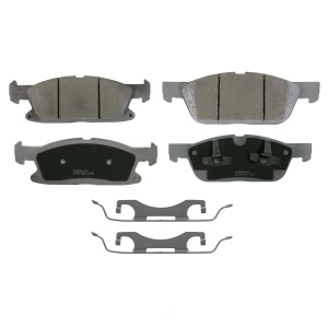 Wagner Thermoquiet Ceramic Front Disc Brake Pads for 2019 Ford Edge - QC1818