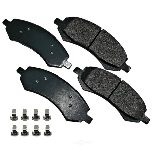 Akebono Pro-ACT™ Ultra-Premium Ceramic Front Disc Brake Pads for 2010 Dodge Ram 1500 - ACT1084A