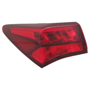 TYC Driver Side Outer Replacement Tail Light for 2016 Acura TLX - 11-6848-00-1