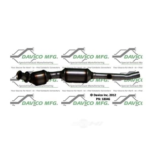 Davico Direct Fit Catalytic Converter and Pipe Assembly for 2005 Land Rover Range Rover - 18046