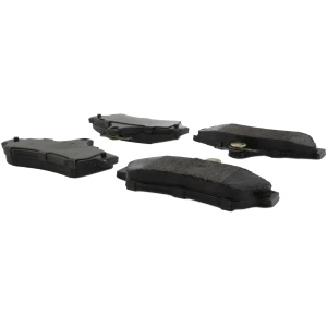 Centric Posi Quiet™ Extended Wear Semi-Metallic Rear Disc Brake Pads for 2006 Pontiac GTO - 106.10481