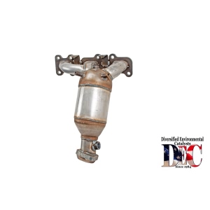 DEC Exhaust Manifold with Integrated Catalytic Converter for Ford Police Interceptor Sedan - FOR20674R