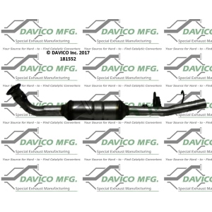 Davico Direct Fit Catalytic Converter and Pipe Assembly for 2002 BMW X5 - 181552